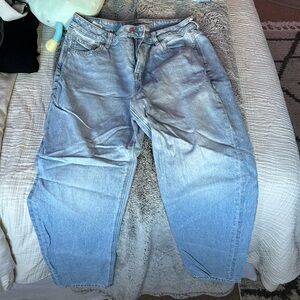 American eagle strigid mom jeans size 10